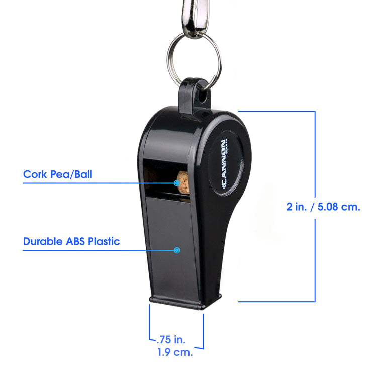 Plastic Whistle with Lanyard - Thumbnail 4