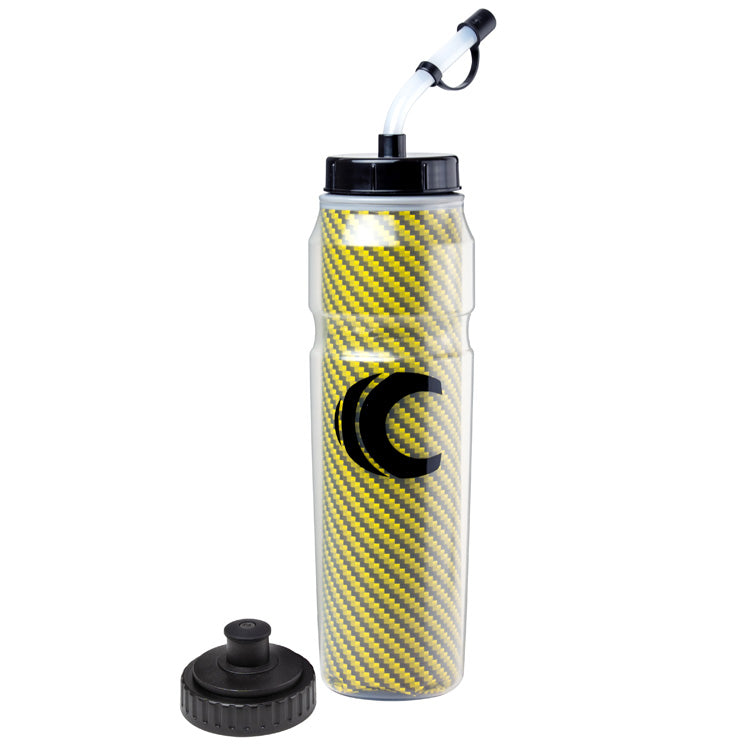 Insulated Squeeze Water Bottle with Straw Lid 28-Ounce