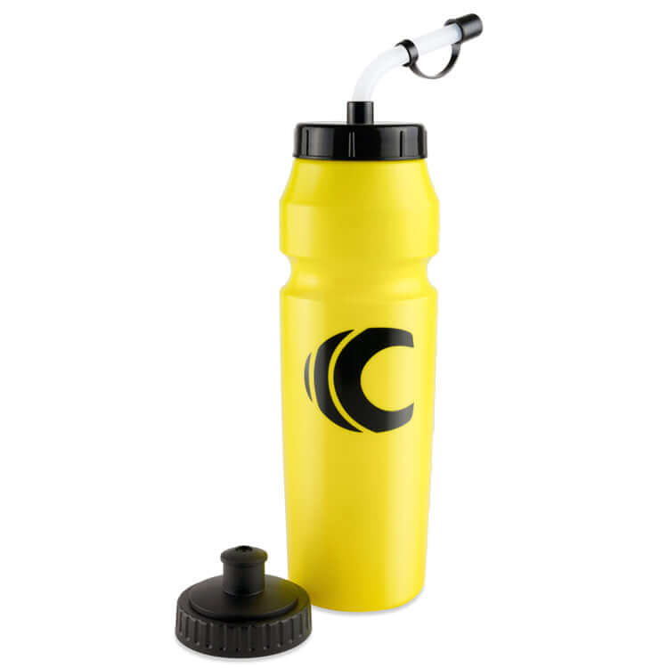 Squeeze Water Bottle with Straw Lid 1-Liter