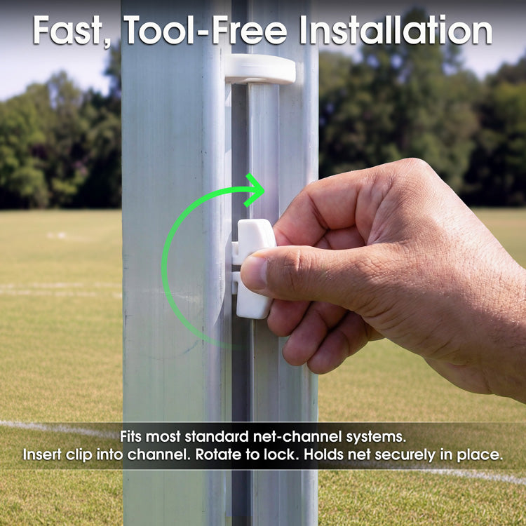 Soccer Net Clips 80-pack