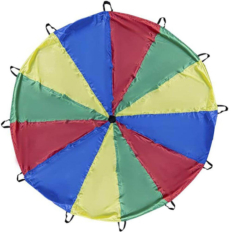 Cannon Sports 1437 Kids Play Parachute for Cooperative Play 12 feet - Cannon Sports