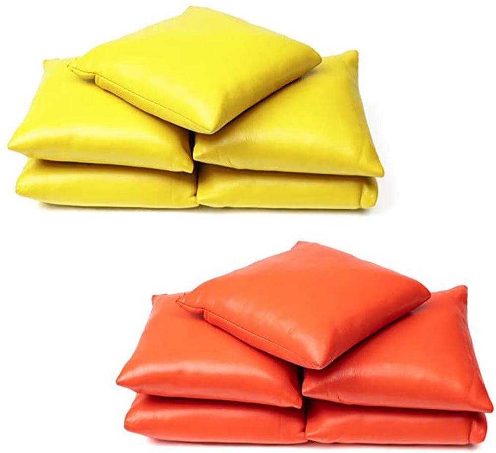 Cannon Sports 210196 Bean Bags for Toss Sports 4in x 4in Red/Yellow 10 Pack - Cannon Sports