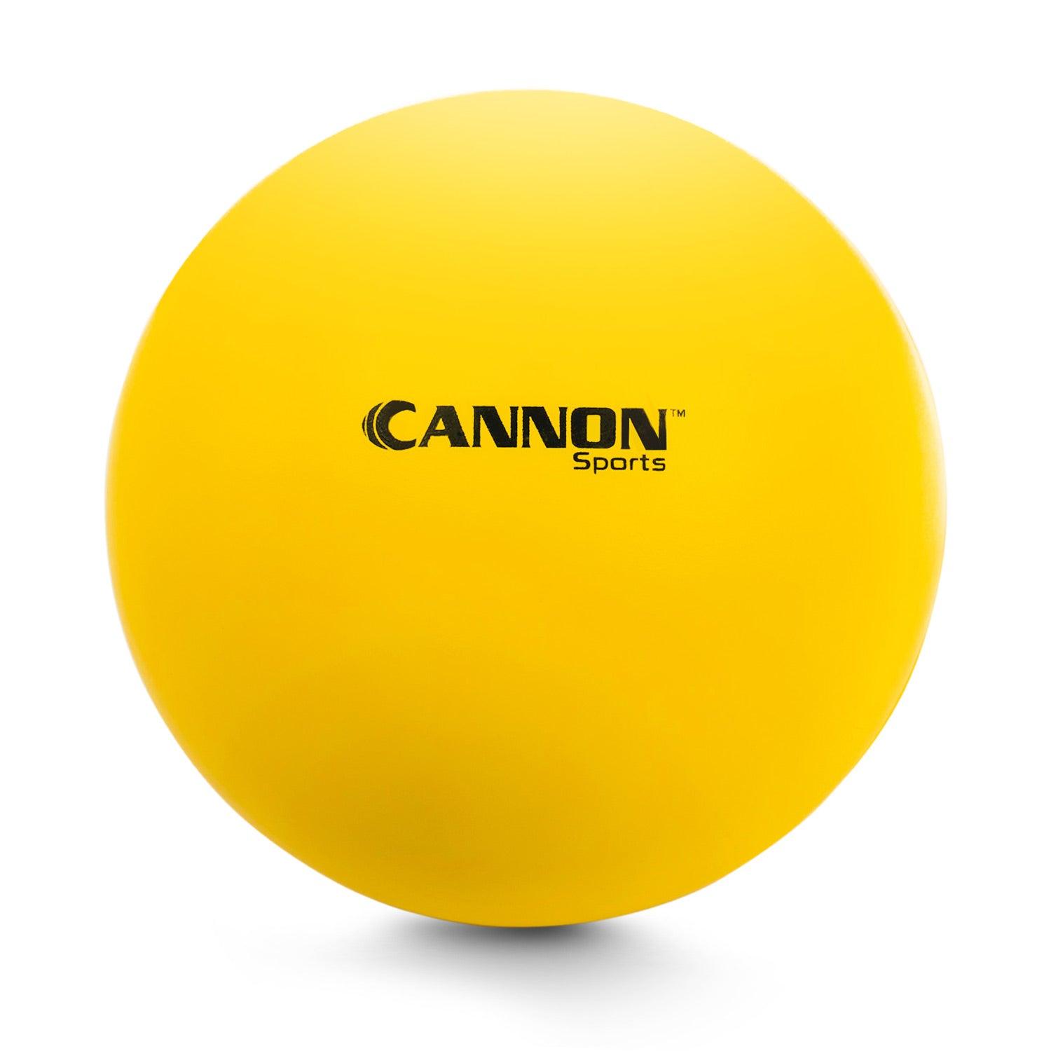 Cannon Sports 21041 Yellow Coated & Bouncy Foam Ball for Playground, Handball, and Kids Dodgeball (8.5 Inch) - Cannon Sports