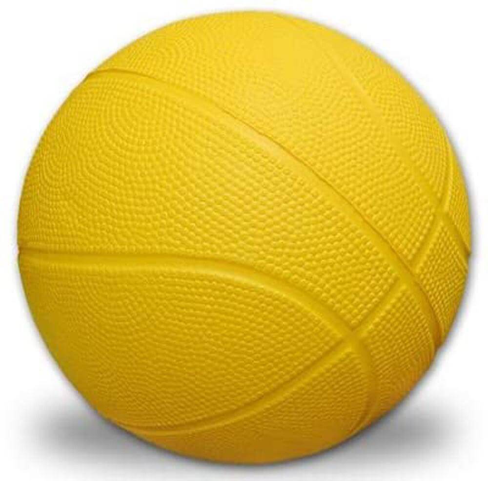 Cannon Sports 21044 Basketball 7.5-inch Yellow Coated - Cannon Sports