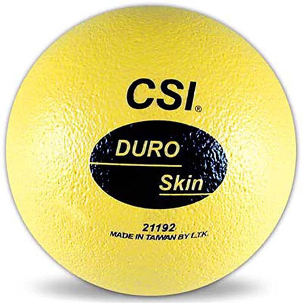 Cannon Sports 21190yel Duro Skin Foam Playground Ball for Outdoor Activities, Dodgeball, Handball, & Kickball (Yellow, 6-Inch) - Cannon Sports