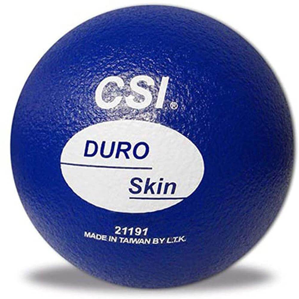 Cannon Sports 21191 Duro Skin Foam Playground Ball for Outdoor Activities, Dodgeball, Handball, & Kickball (Blue, 7-Inch) - Cannon Sports