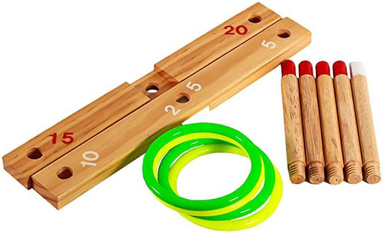 Cannon Sports 2123 Ring Toss Game Set for Indoor/Outdoor Activities, Camping, Picnic, Kids & Adults - Cannon Sports
