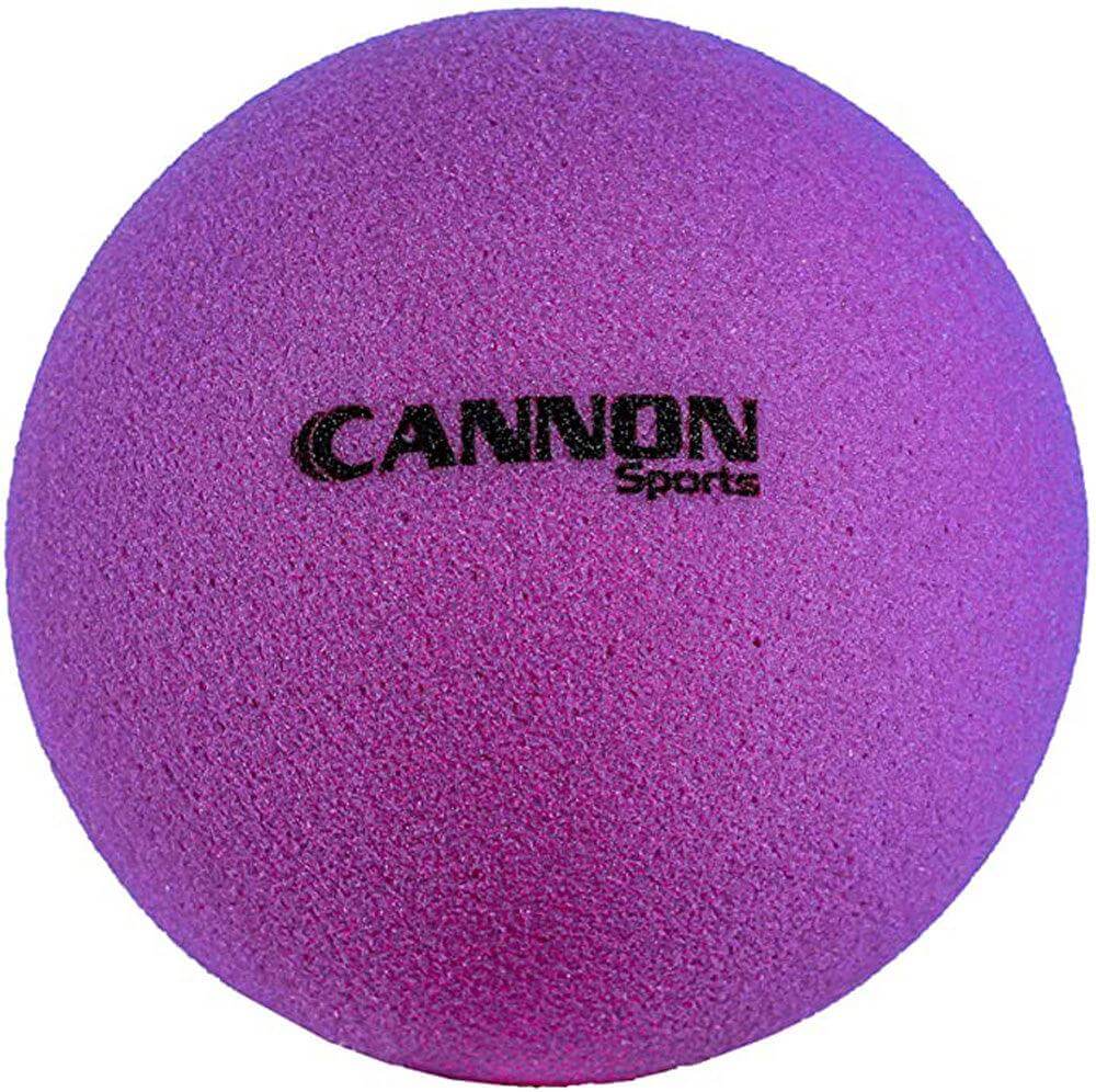 Cannon Sports 21894 Uncoated Foam Ball, 8.5" L/H/W - Purple - Cannon Sports