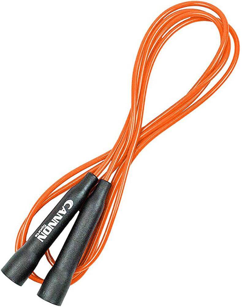 Cannon Sports 9524 Speed Jump Rope - Tangle Free for Training, Boxing Workout & Fitness Fun - Adults & Kids (Orange, 10 ft) - Cannon Sports