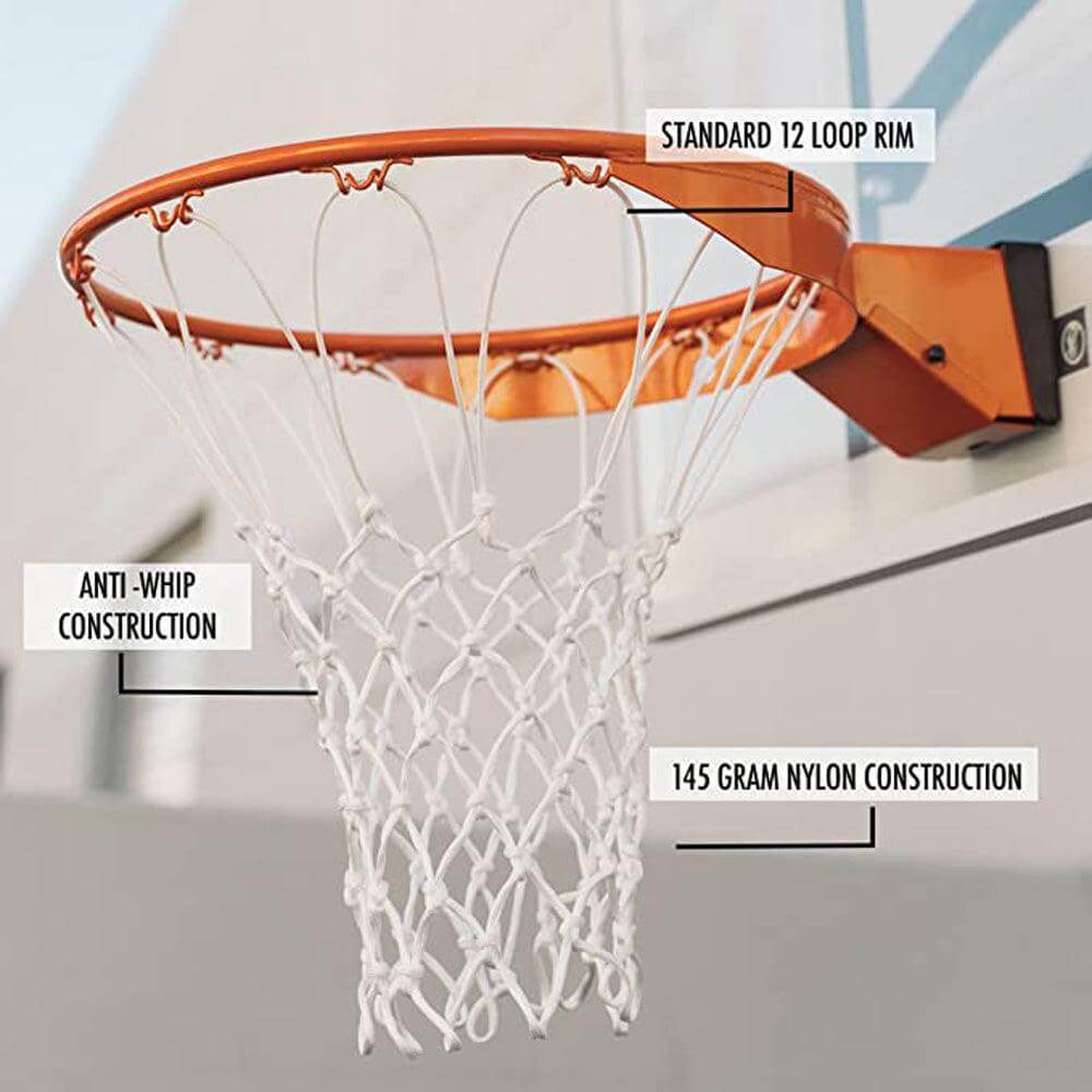 Cannon Sports Anti-Whip Basketball Net (White) - Cannon Sports