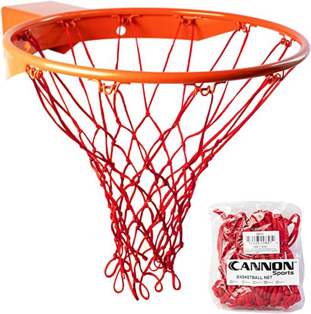 Cannon Sports Basketball Net (Red) - Cannon Sports