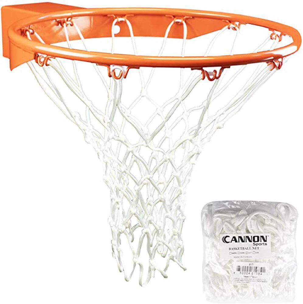 Cannon Sports Basketball Net (White) - Cannon Sports