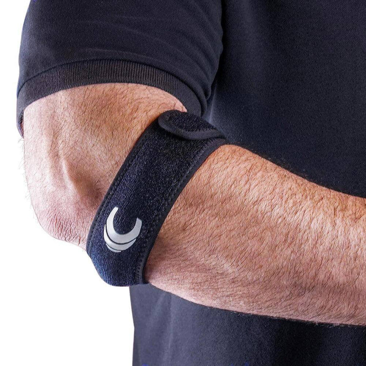 Cannon Sports Elbow Brace for Tennis & Golfers Elbow Pain Relief (Pair), Black - Cannon Sports