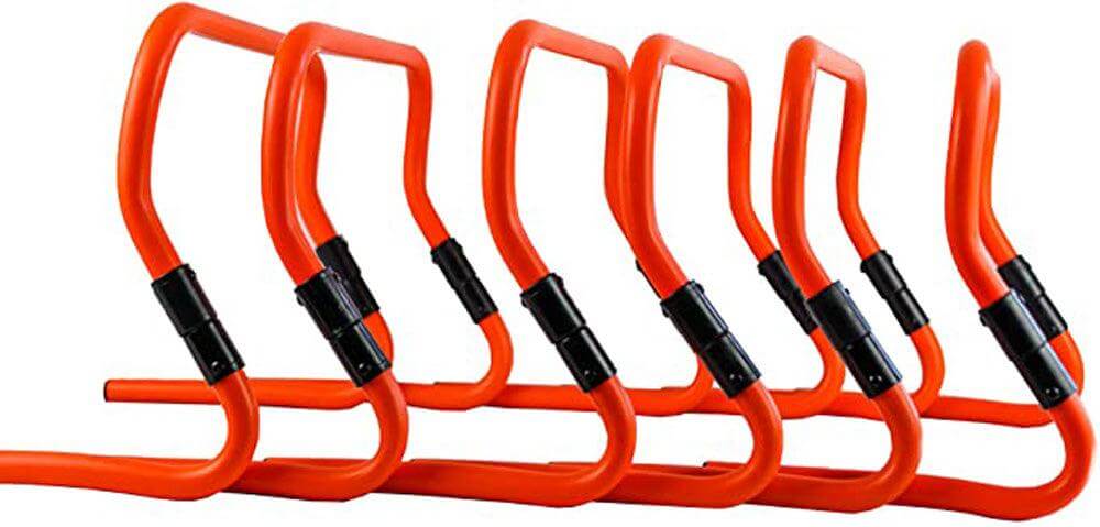 Cannon Sports Flexi Hurdle Set in Orange - Cannon Sports
