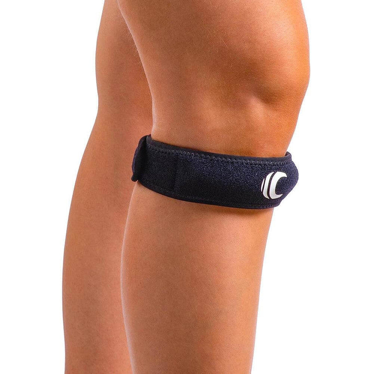 Cannon Sports Patella Tendon Knee Strap for Support and Pain Relief (Pair), Black - Cannon Sports