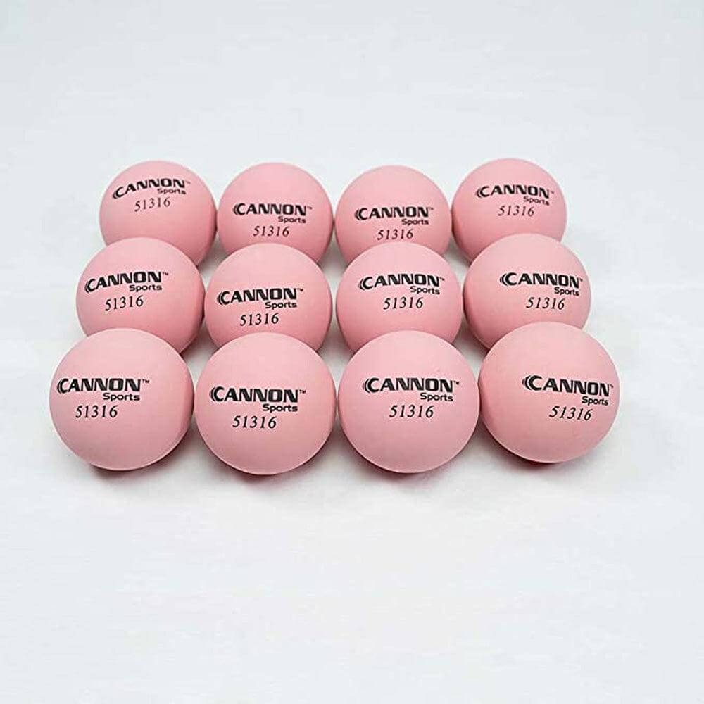 Cannon Sports Pink High Bounce Handballs & Racquetballs 12-pack - Cannon Sports
