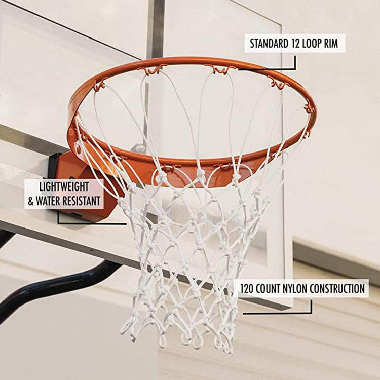 Cannon Sports Pro Heavy Duty Basketball Net (White) - Cannon Sports