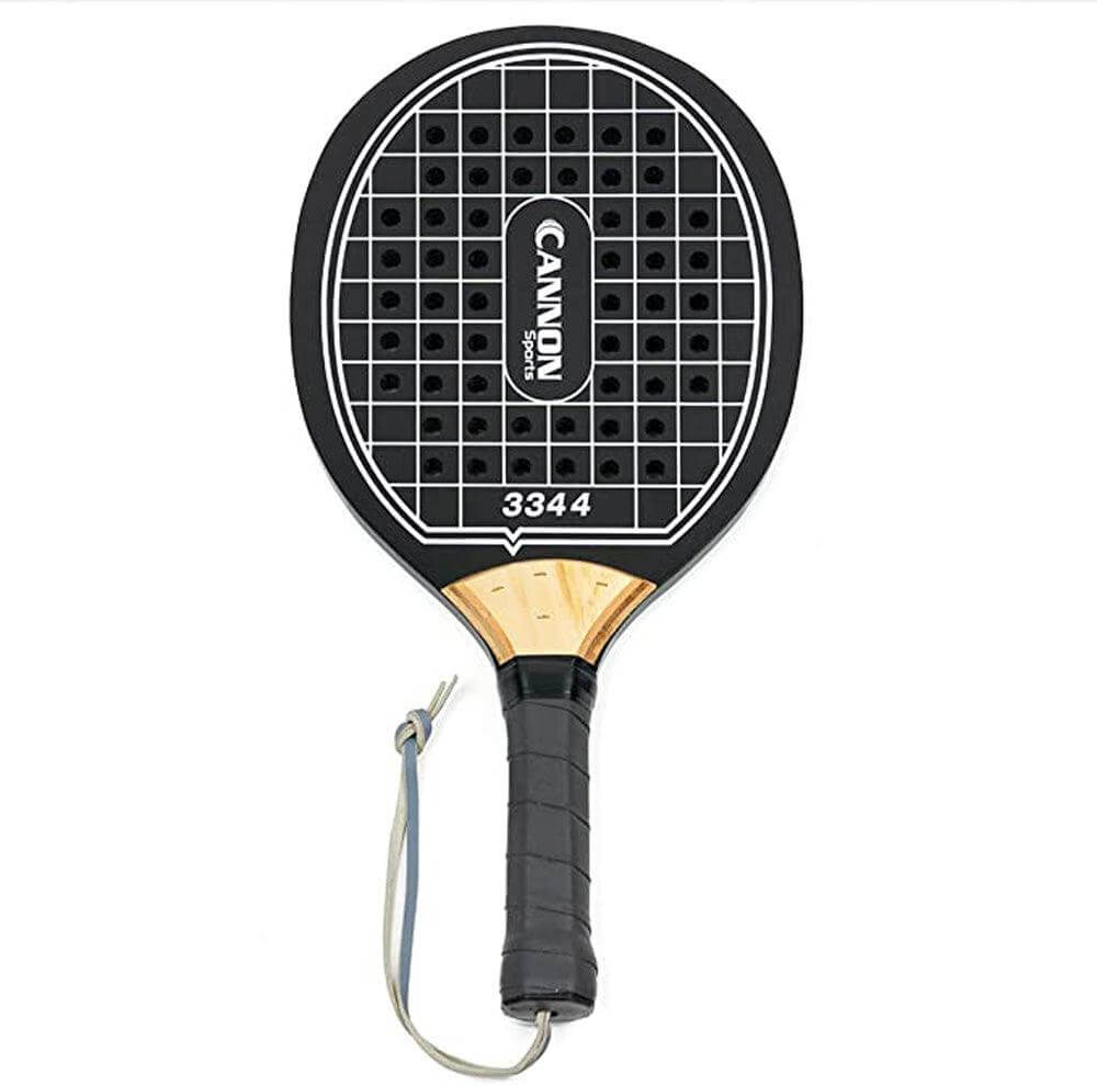 Cannon Sports Pro-Paddleball Paddle for Racquet & POP Tennis Sports (Black) - Cannon Sports