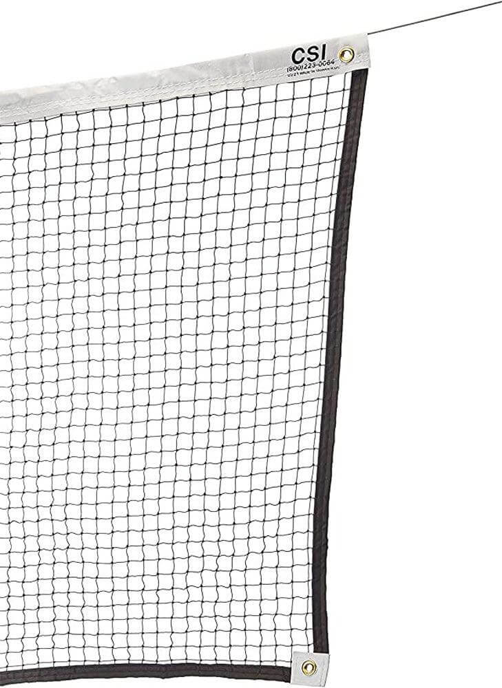 Cannon Sports Professional Badminton Net with Steel Cable Rope 21ft - Cannon Sports