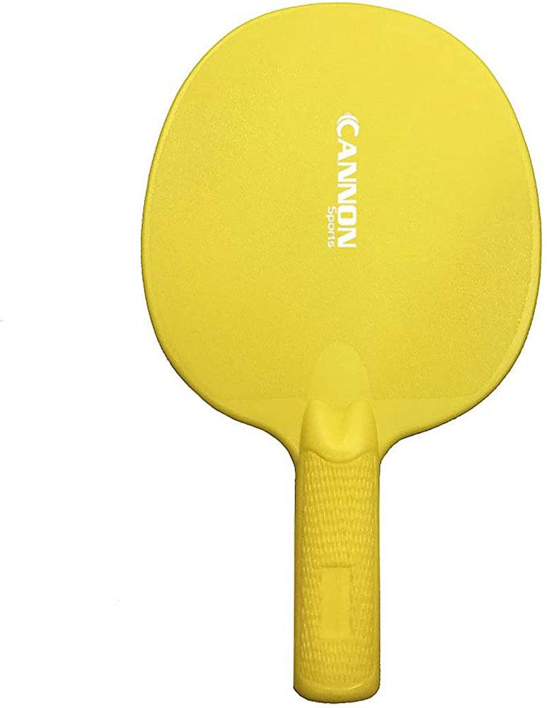 Cannon Sports Table Tennis Paddle Unbreakable and Weather Resistant (Yellow) - Cannon Sports