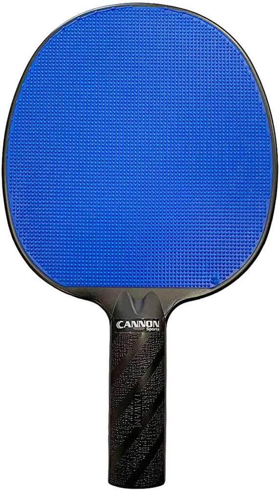 Cannon Sports Unbreakable Table Tennis Paddle with Rubber Face (Royal Blue) - Cannon Sports