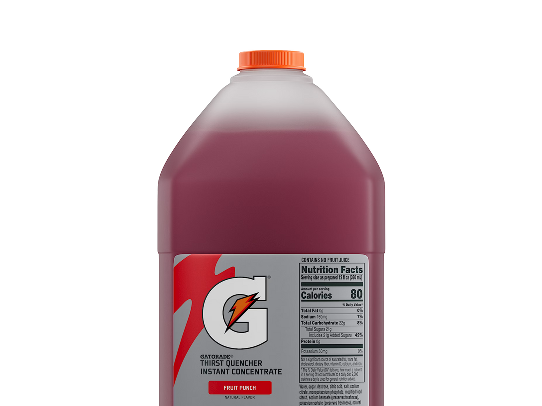 Gatorade Liquid Concentrate 1 Gallon 4 Pack