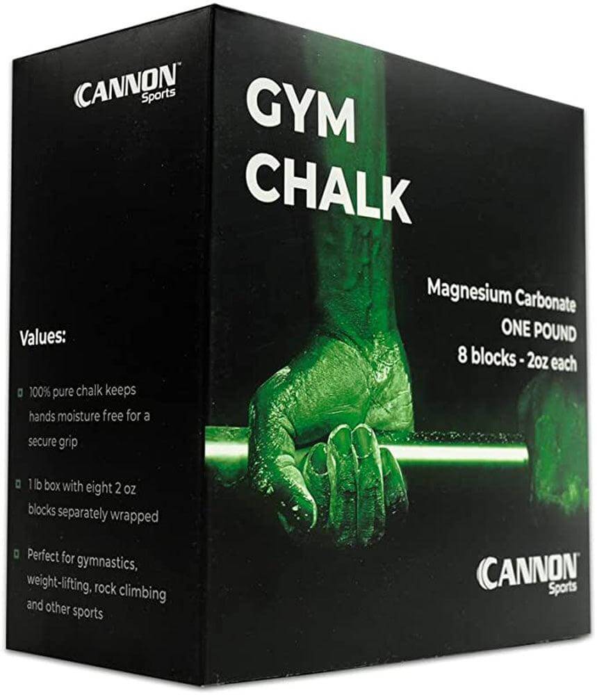 Cannon Sports White Gym Chalk Blocks 1lb - Cannon Sports